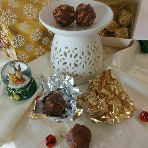 6 τεμάχια χειροποίητα wax melt FERRERO ROCHER - χαρτί, κεριά & κηροπήγια, μπάλες - 2