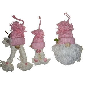 Gnomeοικογενεια των Χριστουγέννων (σετ 3 τεμαχίων) - χριστουγεννιάτικα δώρα, στολίδια, γούρια, χριστουγεννιάτικες φιγούρες, φυλαχτά