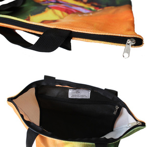 Tote bag - Joy - ύφασμα, all day, χειρός, tote, πάνινες τσάντες - 3