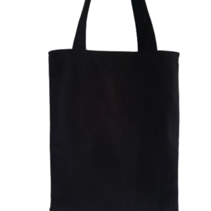 Υφασμάτινη tote τσάντα μαύρη - ύφασμα, ώμου, μεγάλες, all day, tote - 2