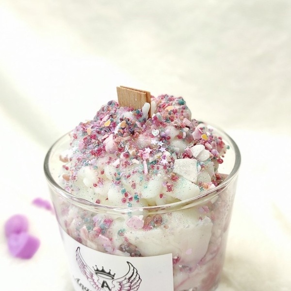 SWEET SUNDAE ICE CANDLE - χειροποίητα, αρωματικά κεριά, αρωματικό, κεριά, κεριά & κηροπήγια - 2