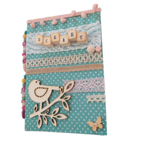 Σημειωματάριο (Journal) 7 - vintage, personalised, τετράδια & σημειωματάρια