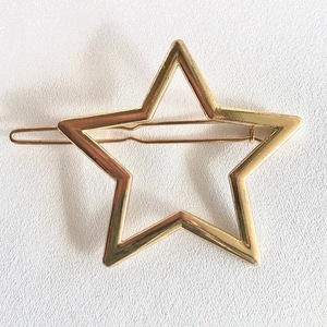 Golden star - τσιμπιδάκι σε σχήμα αστεριού - αστέρι, αξεσουάρ μαλλιών, hair clips