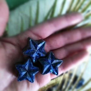 10 wax melts "Winter Coconut" - πλαστικό, αστέρι, κεριά, κεριά & κηροπήγια - 3