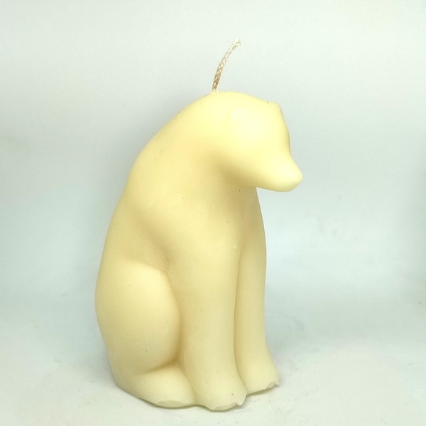 Κερί σόγιας σε σχήμα πολικής αρκούδας 200g - αρωματικά κεριά