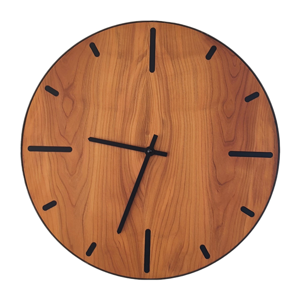 Ρολόι τοίχου "superior" κατασκευασμένο από μέταλλο και ξύλο - ξύλο, γυαλί, χειροποίητα, ξύλινα διακοσμητικά, πρακτικό δωρο