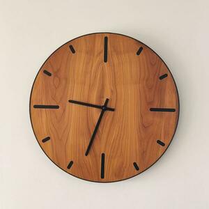 Ρολόι τοίχου "superior" κατασκευασμένο από μέταλλο και ξύλο - ξύλο, γυαλί, χειροποίητα, ξύλινα διακοσμητικά, πρακτικό δωρο - 2