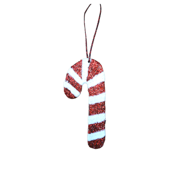 Χριστουγεννιάτικο κρεμαστό στολίδι ζαχαρωτό - χαρτί, candy, στολίδια
