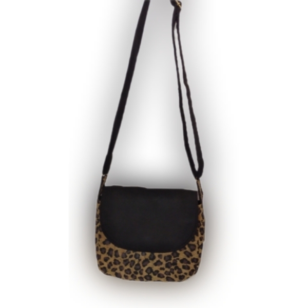 Γυναικεία τσάντα χιαστί από φελλό Leopard. Anifantou - animal print, χιαστί, all day, φελλός - 5