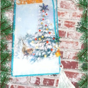 Χειροποιητο Γουρι 2024 , ξυλινο διακοσμητικο τοιχου, κρεμαστο καδρακι - ξύλο, νονά, χριστουγεννιάτικα δώρα, γούρια, δέντρο - 3