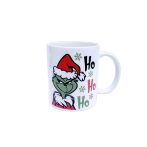 Χριστουγεννιάτικη Κούπα Grinch 325ml - γυαλί, πορσελάνη, χριστουγεννιάτικα δώρα, είδη κουζίνας