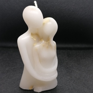 Χειροποίητο κερί σε σχήμα ζευγάρι - αρωματικά κεριά - 4