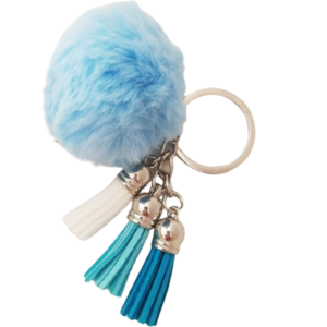 Μπρελόκ για κλειδιά σε γαλάζιο χρώμα - plexi glass, αυτοκινήτου, σπιτιού