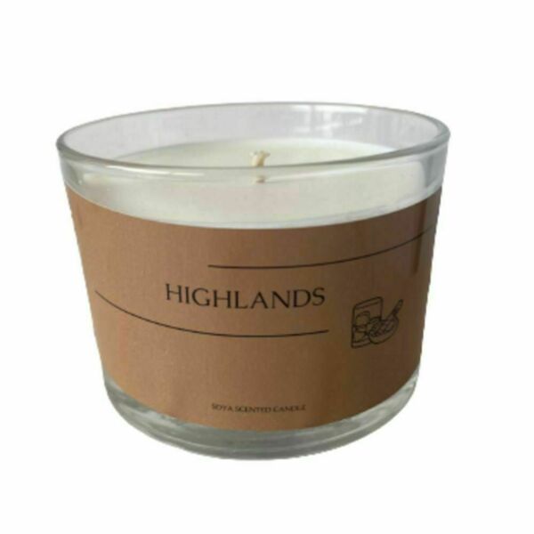 ‘Highlands’ κερί σόγιας 125gr - αρωματικά κεριά