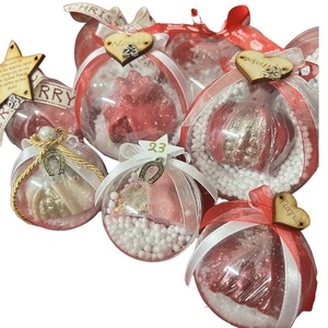 Χριστουγεννιάτικες αρωματικές σαπούνο-μπάλες γουράκια 2023! - νονά, plexi glass, γούρια - 4