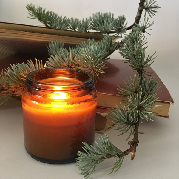 Αρωματικό Κερί Σόγιας- Old Books! (με ξύλινο φυτίλι) 100g - αρωματικά κεριά, χριστουγεννιάτικα δώρα, κερί σόγιας, κεριά σε βαζάκια, vegan κεριά - 3