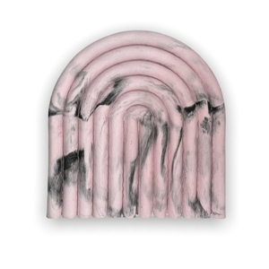 Ουράνιο τόξο από τσιμεντο με εφέ μαρμαρου-Αντίγραφο - τσιμέντο, πιατάκια & δίσκοι