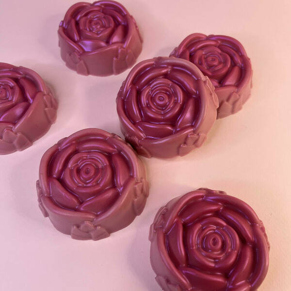 Σαπούνι Rose με 3 βούτυρα & άρωμα τριαντάφυλλο - χεριού, σώματος - 2