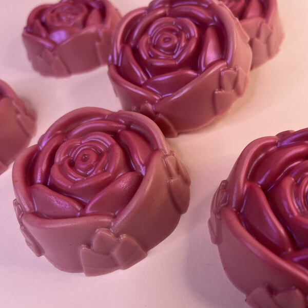Σαπούνι Rose με 3 βούτυρα & άρωμα τριαντάφυλλο - χεριού, σώματος - 5