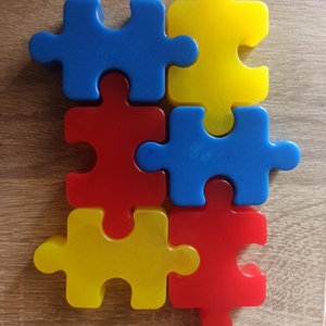 Αρωματικά Σαπουνάκια (SLS FREE) puzzle (παζλ) για δωράκια ή μπομπονιέρα (4τμχ) - χεριού - 4