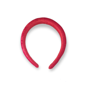 Κόκκινη βελούδινη στέκα - ύφασμα, βελούδο, headbands