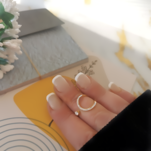 Δαχτυλίδι Με Ζιρκόν Melany - επιχρυσωμένα, ορείχαλκος, για γάμο, μεγάλα, φθηνά - 4