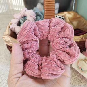Βελουτε Scrunchies Multicolour - ύφασμα, χειροποίητα, λαστιχάκια μαλλιών, velvet scrunchies - 5