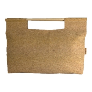 Γυναικεία χειροποίητη τσάντα. Από Φελλό και ξύλινο χερούλι. Anifantou - μεγάλες, all day, φελλός, χειρός