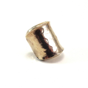 Ασημένιο σφυρήλατο ανοιχτό δαχτυλίδι - ασήμι, chevalier, αυξομειούμενα