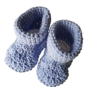 Baby booties/ Βρεφικά πλεκτά μποτάκια - crochet