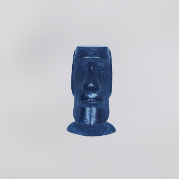 Διακοσμητικό κεφάλι "moai head" από ρητίνη (7x4cm) - ρητίνη, διακοσμητικά - 5