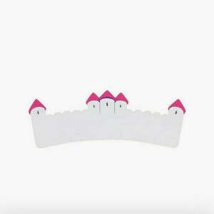 Wooden Plaque castle white-purple 45cm - πίνακες & κάδρα, κορίτσι, πριγκίπισσα, παιδικά κάδρα