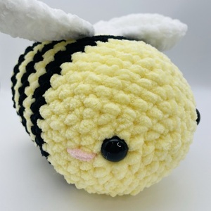 Πλεκτό κουκλάκι amigurumi - η μαμά μελισσούλα - λούτρινα, δώρο γέννησης, δώρο γεννεθλίων - 3