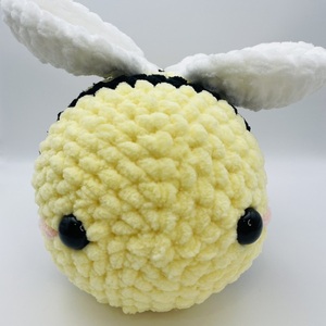 Πλεκτό κουκλάκι amigurumi - η μαμά μελισσούλα - λούτρινα, δώρο γέννησης, δώρο γεννεθλίων - 4