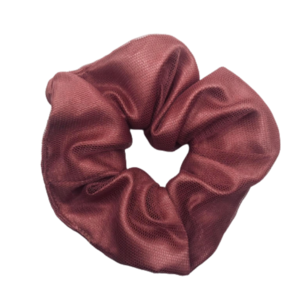 Σάπιο μήλο με τούλι scrunchie - ύφασμα, χειροποίητα, λαστιχάκια μαλλιών