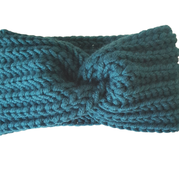 X-Twist Headband Earwarmer Crochet / Πλεκτή κορδέλα - μαλλί, ακρυλικό, headbands