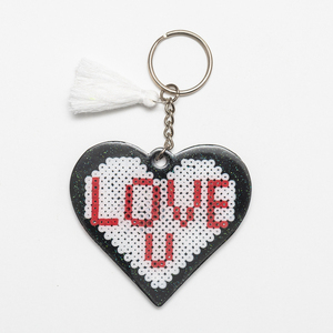 Μπρελόκ Καρδιά από Ρητίνη - Resin Heart Keychain (Love You) - ρητίνη, ζευγάρια, αυτοκινήτου, σπιτιού, ξενοδοχείου