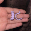 Tiny 20230123210611 04b8e0e2 purple heart hoops