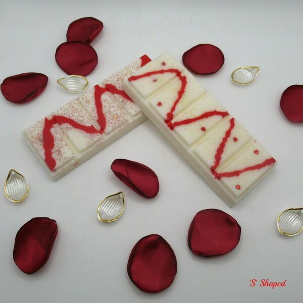 Αρωματική μπάρα 50g Valentine's Special Edition - κερί, αρωματικά κεριά, waxmelts, soy wax - 2