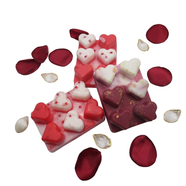 Αρωματική μπάρα 60g Valentine's Special Edition - κερί, αρωματικά κεριά, waxmelts, soy wax