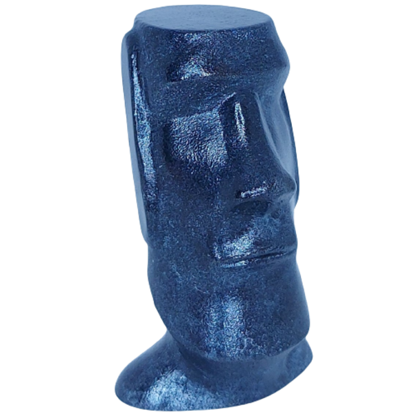 Διακοσμητικό κεφάλι "moai head" από ρητίνη (7x4cm) - ρητίνη, διακοσμητικά