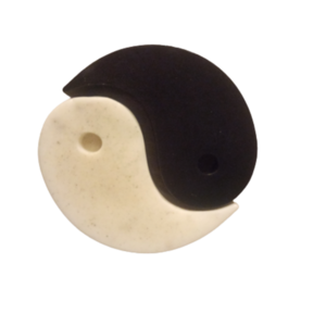 Σαπούνι Yin & Yang Her & Him με γάλα γαϊδούρας, ενεργό άνθρακα, μπετονίτη - προσώπου, σώματος