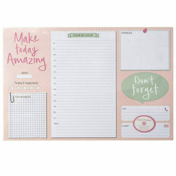 Make Today Amazing Desk Planner Γραφείου 60φ. Tri-Coastal Design - Daily planner