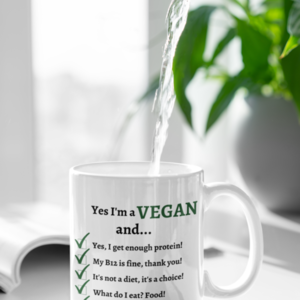 Κούπα Vegan με φράσεις - πηλός, κούπες & φλυτζάνια, vegan friendly - 2