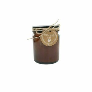 Κερί σόγιας σε βάζο - Salted Caramel 220g - αρωματικά κεριά, κερί σόγιας, soy candles, vegan κεριά