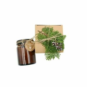 Κερί σόγιας σε βάζο - Salted Caramel 220g - αρωματικά κεριά, κερί σόγιας, soy candles, vegan κεριά - 2