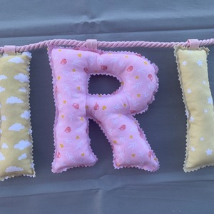 Υφασμάτινο banner BABY GIRL. - κορίτσι, γιρλάντες, για μωρά - 2
