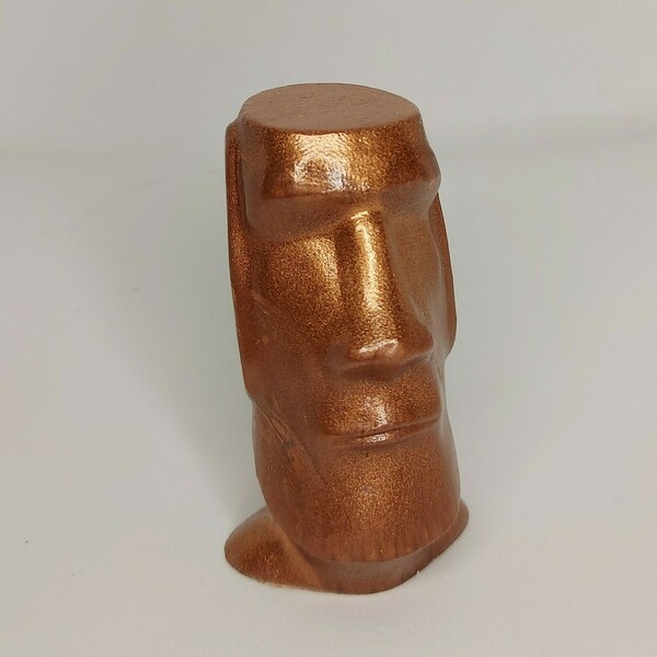 Διακοσμητικό κεφάλι "moai head" από ρητίνη (7x4cm) - ρητίνη, διακοσμητικά - 3