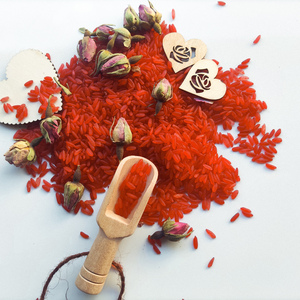 Rose Sensory Rice, αρωματικό αισθητηριακό ρύζι, έτοιμο για αισθητηριακό δίσκο