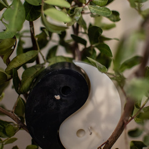 Αρωματικό Κερί Σόγιας 125γρ Ying Yang Με Άρωμα Oud Vanilla - αρωματικά κεριά, πρωτότυπα δώρα, soy candle - 4